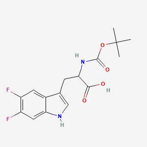 Boc-5,6-difluoro-DL-tryptophan