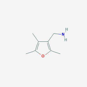 (2,4,5-Trimethylfuran-3-yl)methanamine