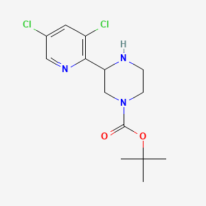 Tert-butyl 3-(3,5-dichloropyridin-2-yl)piperazine-1-carboxylate