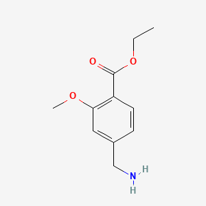 Ethyl 4-(aminomethyl)-2-methoxybenzoate