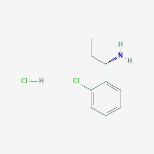 B1354245 (1S)-1-(2-Chlorophenyl)propylamine hydrochloride CAS No. 873893-94-8