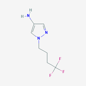 1-(4,4,4-Trifluorobutyl)-1h-pyrazol-4-amine