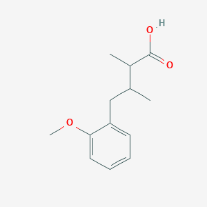 4-(2-Methoxyphenyl)-2,3-dimethylbutanoic acid