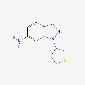 1-(thiolan-3-yl)-1H-indazol-6-amine