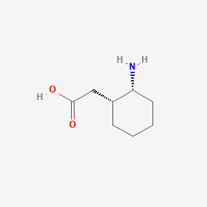 2-((1R,2R)-2-Aminocyclohexyl)acetic acid