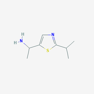 1-(2-Isopropylthiazol-5-yl)ethanamine