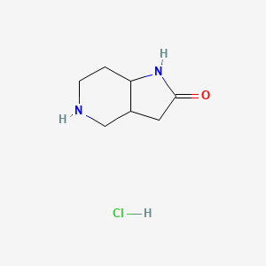 octahydro-1H-pyrrolo[3,2-c]pyridin-2-onehydrochloride