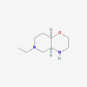 (4aS,8aR)-6-ethyl-octahydro-2H-pyrido[4,3-b]morpholine