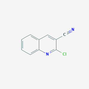 molecular formula C10H5ClN2 B1354263 2-氯喹啉-3-碳腈 CAS No. 95104-21-5