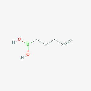 B1354268 4-Pentenylboronic acid CAS No. 886747-03-1