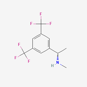 molecular formula C11H11F6N B1354274 (S)-N-甲基-1-[3,5-双(三氟甲基)苯基]乙胺 CAS No. 511256-36-3