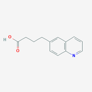 4-(Quinolin-6-yl)butanoic acid