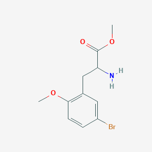 Methyl 2-amino-3-(5-bromo-2-methoxyphenyl)propanoate