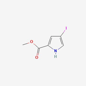 B1354297 Methyl 4-iodo-1H-pyrrole-2-carboxylate CAS No. 40740-41-8