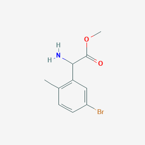 Methyl 2-amino-2-(5-bromo-2-methylphenyl)acetate