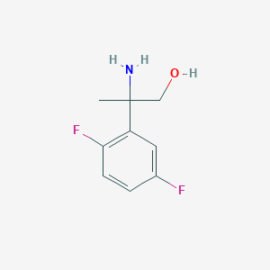 2-Amino-2-(2,5-difluorophenyl)propan-1-ol