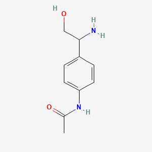 N-[4-(1-amino-2-hydroxyethyl)phenyl]acetamide