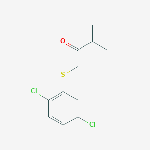 1-((2,5-Dichlorophenyl)thio)-3-methylbutan-2-one