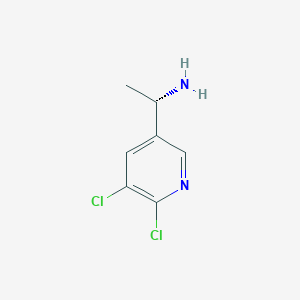 (1S)-1-(5,6-dichloropyridin-3-yl)ethan-1-amine