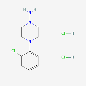 4-(2-Chlorophenyl)piperazin-1-aminedihydrochloride