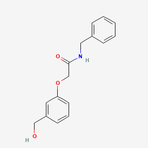 N-benzyl-2-[3-(hydroxymethyl)phenoxy]acetamide