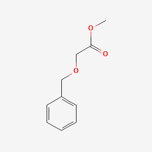 molecular formula C10H12O3 B1354321 Methyl 2-(benzyloxy)acetate CAS No. 31600-43-8