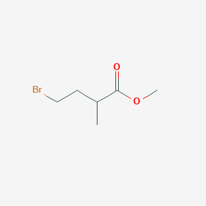 molecular formula C6H11BrO2 B1354322 Methyl 4-bromo-2-methylbutanoate CAS No. 58029-83-7