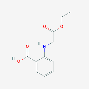 molecular formula C11H13NO4 B1354324 2-[(2-乙氧基-2-氧代乙基)氨基]苯甲酸 CAS No. 65992-17-8