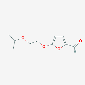 5-(2-Isopropoxyethoxy)furan-2-carbaldehyde