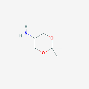B1354329 2,2-Dimethyl-1,3-dioxan-5-amine CAS No. 40137-24-4