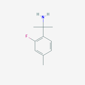 2-(2-Fluoro-4-methylphenyl)propan-2-amine