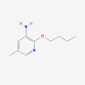 2-Butoxy-5-methylpyridin-3-amine