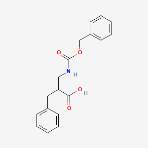 N-benzyloxycarbonyl-3-amino-2-benzylpropionic acid