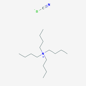 molecular formula C17H36BN2 B1354337 四丁基铵（氰基-C）三氢硼酸盐 CAS No. 43064-96-6