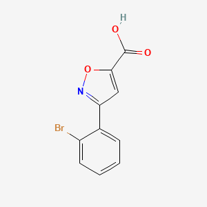 3-(2-Bromophenyl)isoxazole-5-carboxylic acid