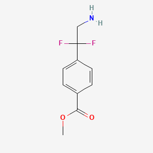 Methyl 4-(2-amino-1,1-difluoroethyl)benzoate