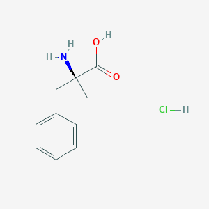 (2S)-2-Amino-2-methyl-3-phenylpropanoic acid hydrochloride