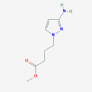 Methyl 4-(3-amino-1h-pyrazol-1-yl)butanoate