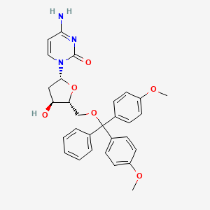 molecular formula C30H31N3O6 B1354363 5'-O-(4,4'-二甲氧基三苯甲基)-2'-脱氧胞苷 CAS No. 76512-82-8