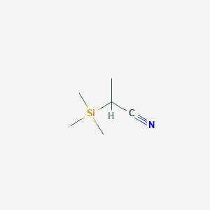 B1354364 2-Trimethylsilanyl-propionitrile CAS No. 18151-58-1