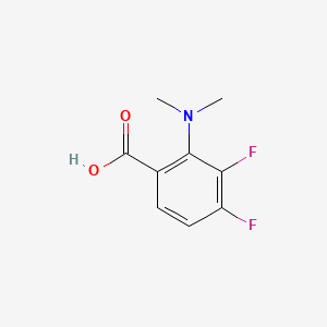 2-(Dimethylamino)-3,4-difluorobenzoic acid