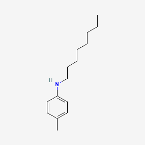 molecular formula C15H25N B1354368 N-(4-甲基苯基)-N-辛胺 CAS No. 18977-67-8