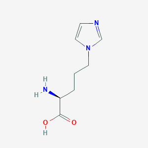 (2S)-2-amino-5-(1H-imidazol-1-yl)pentanoic acid