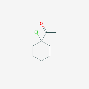 molecular formula C8H13ClO B13543773 1-(1-Chlorocyclohexyl)ethan-1-one 