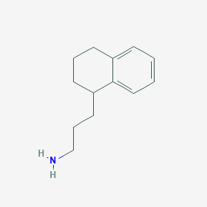 3-(1,2,3,4-Tetrahydronaphthalen-1-yl)propan-1-amine