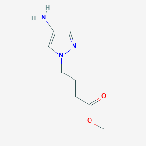 Methyl 4-(4-amino-1h-pyrazol-1-yl)butanoate