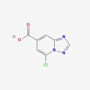 5-Chloro-[1,2,4]triazolo[1,5-A]pyridine-7-carboxylic acid