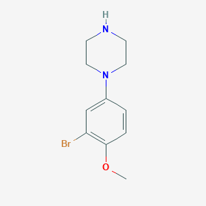 1-(3-Bromo-4-methoxyphenyl)piperazine