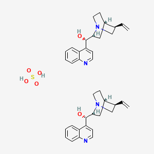 molecular formula C38H46N4O6S B1354401 金鸡纳碱硫酸盐 CAS No. 5949-16-6