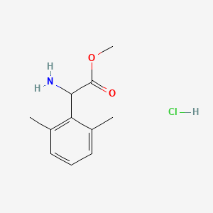 Methyl2-amino-2-(2,6-dimethylphenyl)acetatehydrochloride